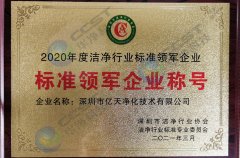 標準領軍企業(yè)稱號